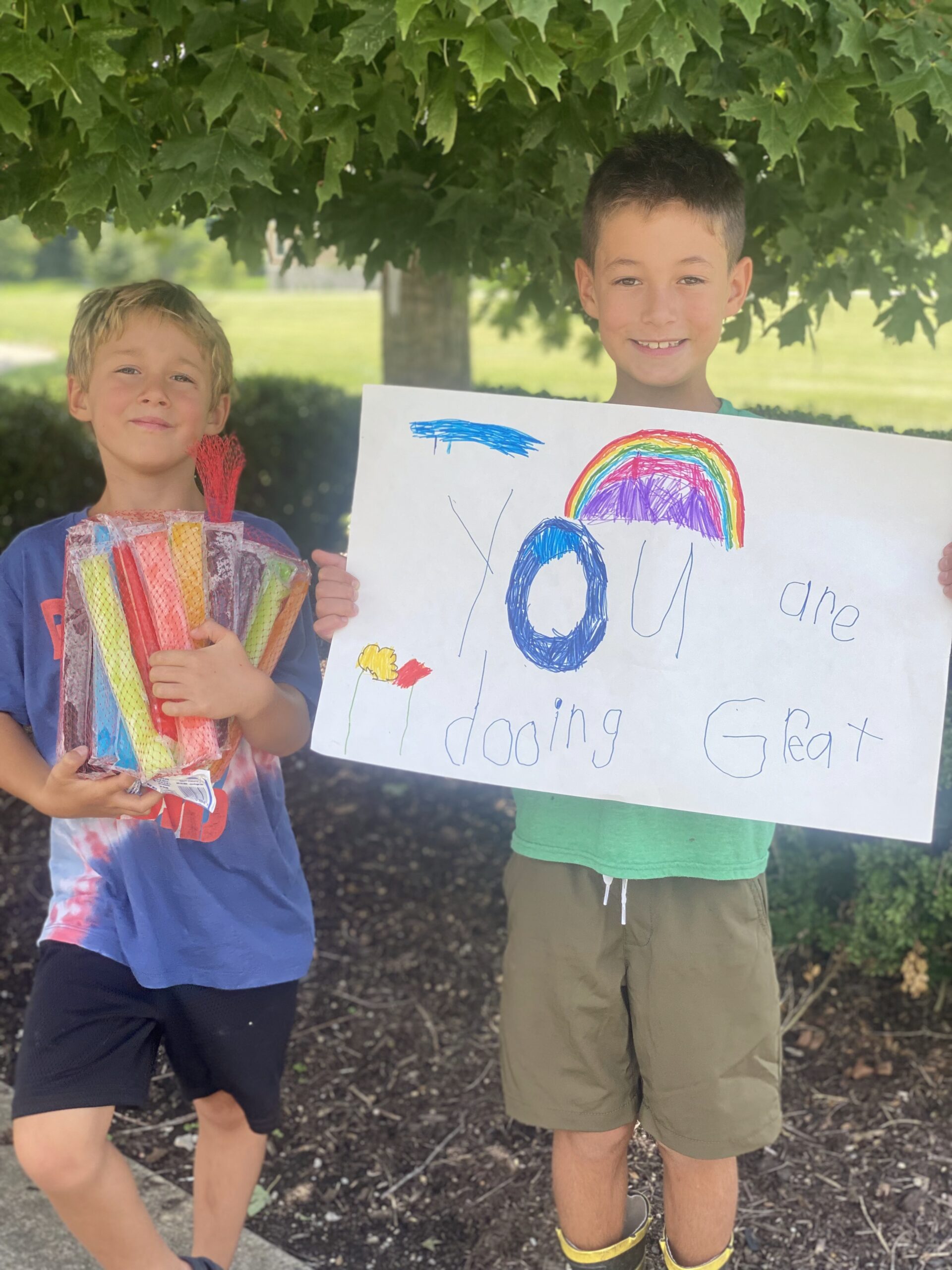 Families coming together